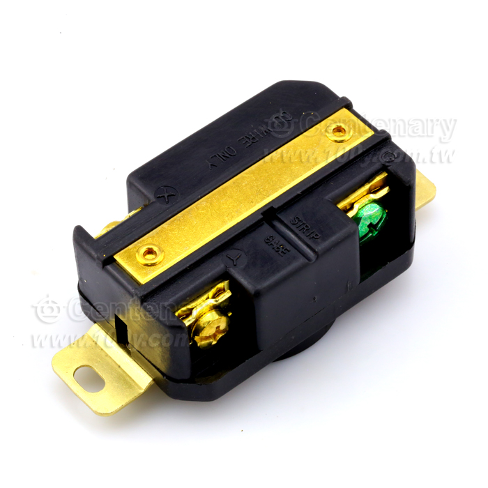 L6-30R 引掛式插接座-UL(塑膠)3P30A / 250V - 64998 產品圖片