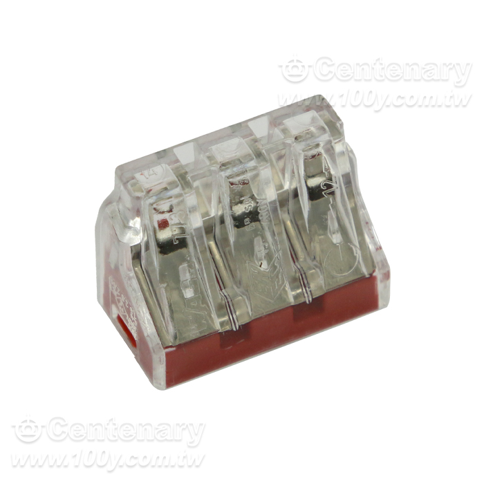 6.0mm 快速接頭-透明3孔 - 65259 產品圖片