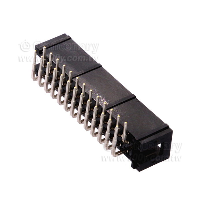 Flat Cable Connectors(right angle Box Type Plug) - 67646 Product Image