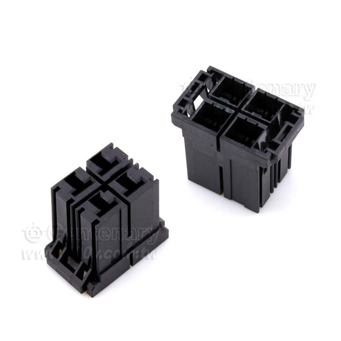 TE_D-5 4P母頭(2*2)P:10.16mm鍵位:XY - 67730 產品圖片