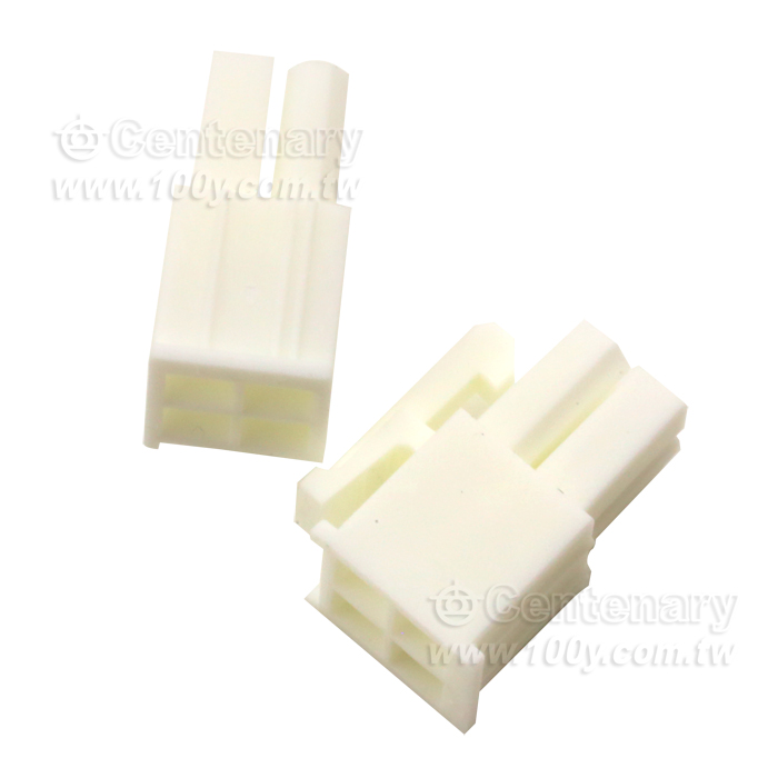 4.20mm Pitch Mini-Fit Jr. Receptacle Housing, Dual Row, UL 94V-0, 4 Circuits - 78404 Product Image