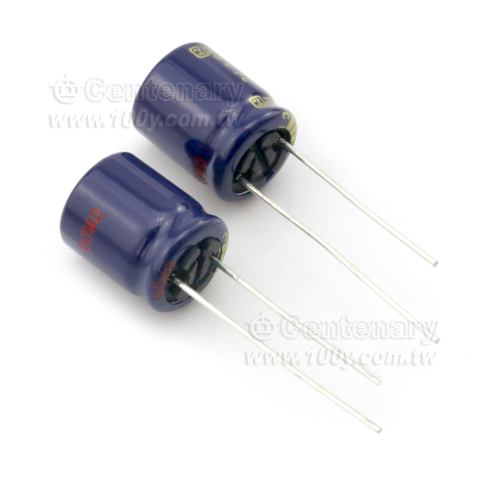 Panasonic_100uF/50V Low Impedance Aluminum Electrolytic Capacitor - 71832 Product Image