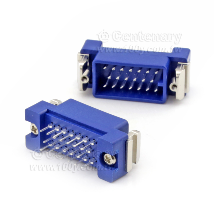HONDA  Straight Through hole type male connector with locking block for PCBs - 92294 Product Image