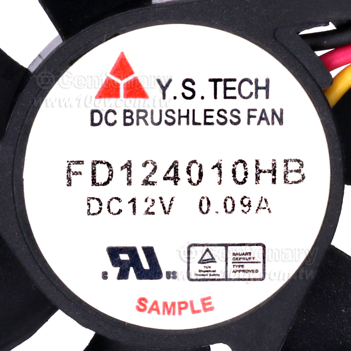 12VDC  40*40*10mm 90mA - 73180 產品圖片