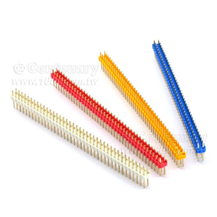2.54mm Male Headers (Gold) -Double Row - 104630 Product Image