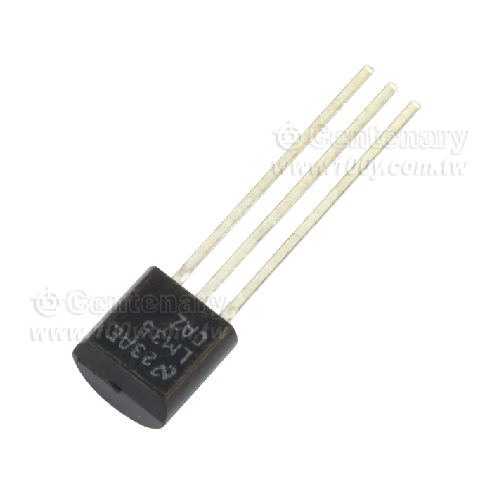 IC SENSOR PREC CENT TEMP TO92-3 - 74476 產品圖片