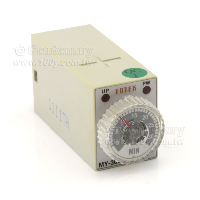 6分鐘小型計時器 12VDC (2pole)【ROHS】 - 91639 產品圖片