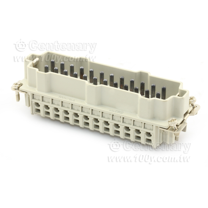 CONN MALE INSERT HE SIZE 8 24POS - 75269 產品圖片