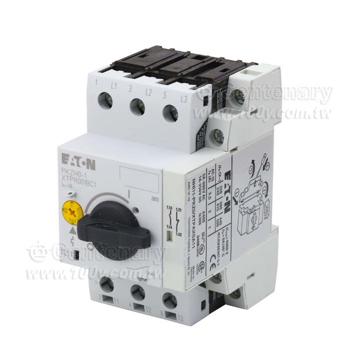 馬達保護斷路器用輔助觸點 1NO+1NC - 115039 產品圖片