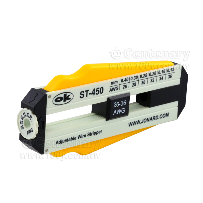 26 to 36 AWG(0.40 to 0.12mm)剝線鉗 - 73052 產品圖片
