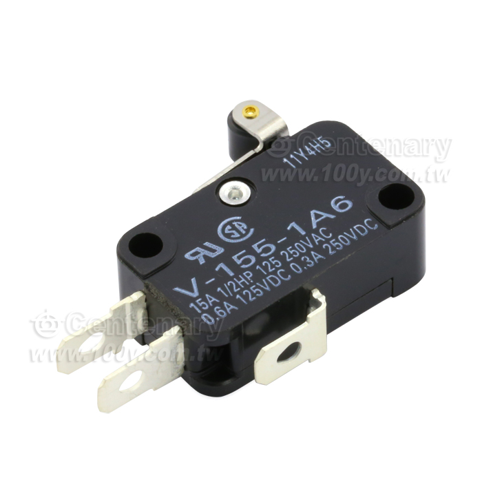 短輪型微動開關15A/250Vac【ROHS】 - 78239 產品圖片