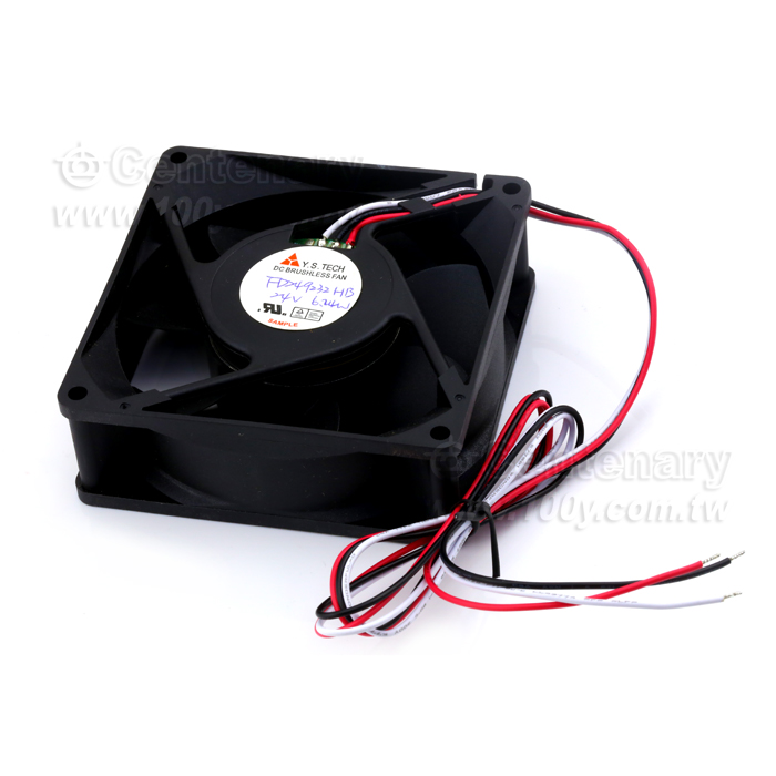 24V DC Ball風扇(二線式) 92*92*32mm - 77564 產品圖片
