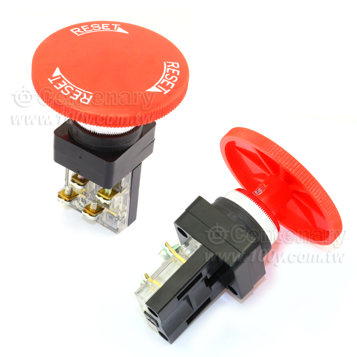 φ25 Push-lock(large head) Push Botton Switch - 44133 Product Image
