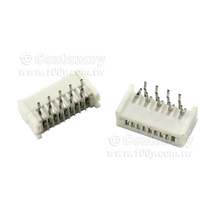 8P/1.0mm-彎插連接器 - 80890 產品圖片