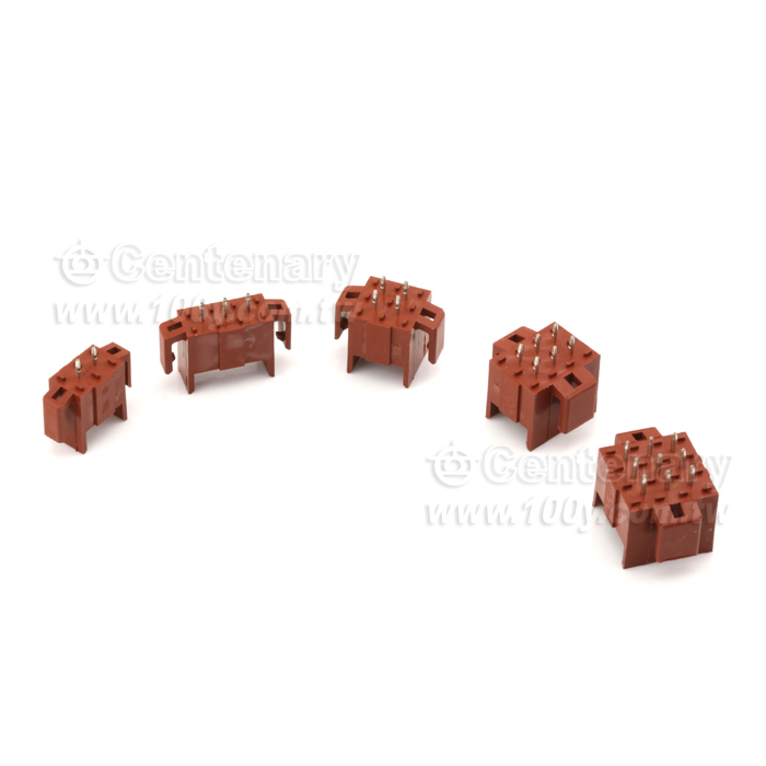 插板式公座180° 3Pin (1*3) - 81772 產品圖片