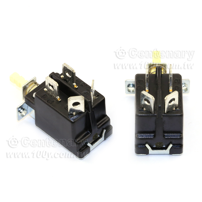4P 電源按鍵開關大腳有段 ON-OFF - 81629 產品圖片