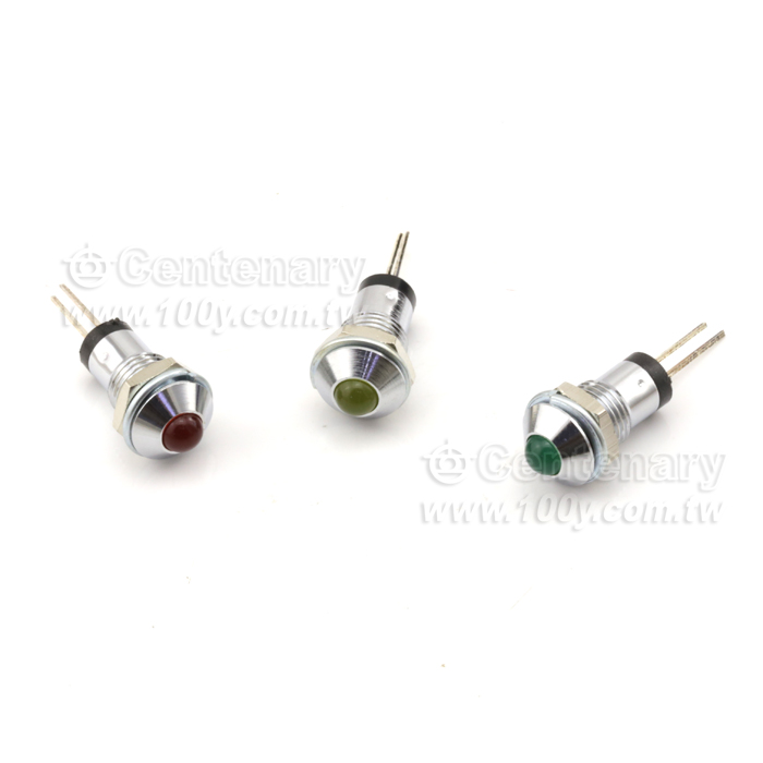 紅色 尖型M8 LED指示燈/3V(附電阻) - 81995 產品圖片