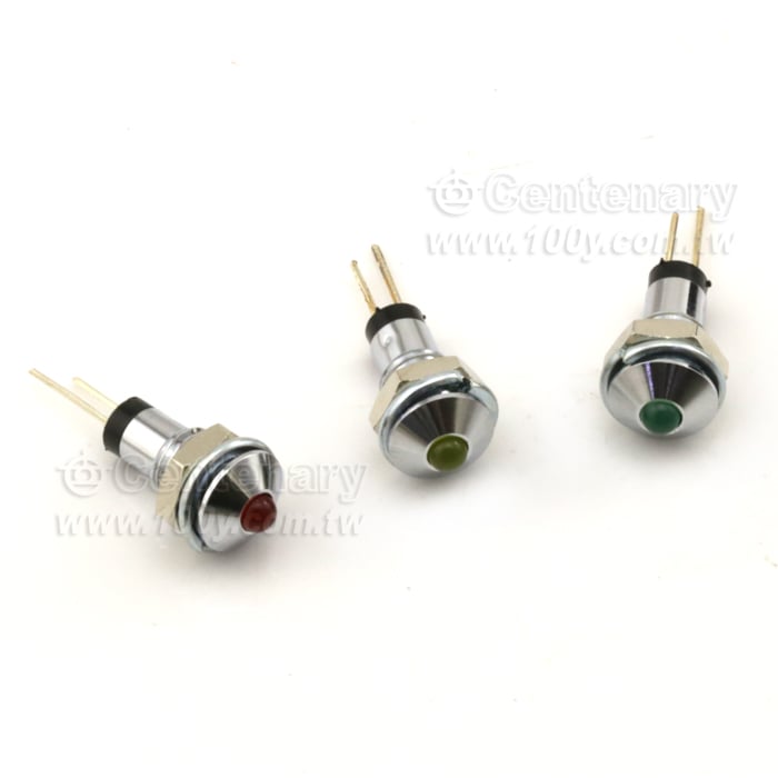 紅色 尖型M6 LED指示燈/3V - 81997 產品圖片