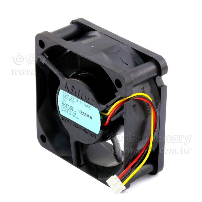 NIDEC_DC24V 帶線風扇 60*60*25mm - 104796 產品圖片