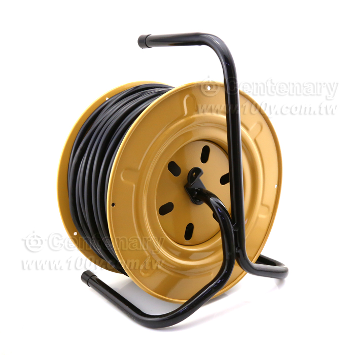電纜輪座2平方3芯*50M/125VAC/11A鐵殼 - 81007 產品圖片