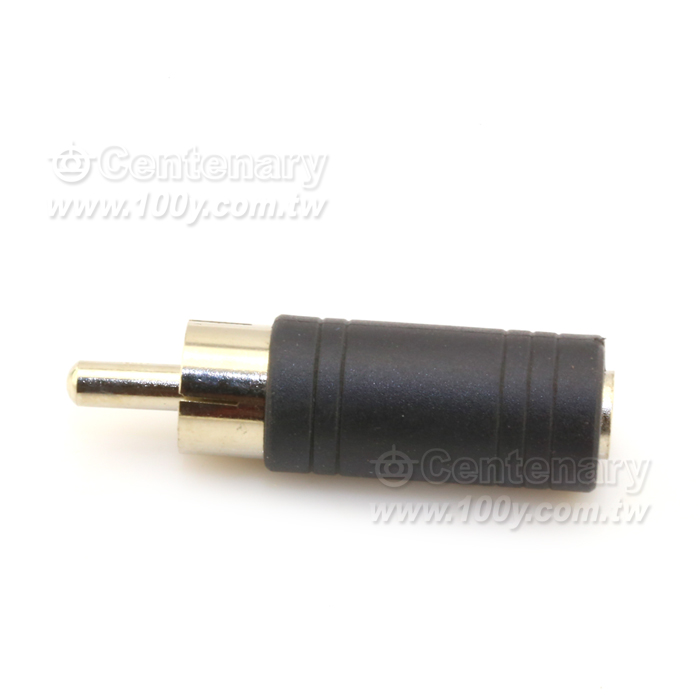 RCA/3.5mm 雙音轉接頭 - 82584 產品圖片