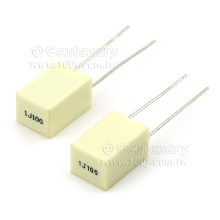 1.0uF/100Vdc ±5% P:5mm_KEMET【ROHS】 - 82324 產品圖片