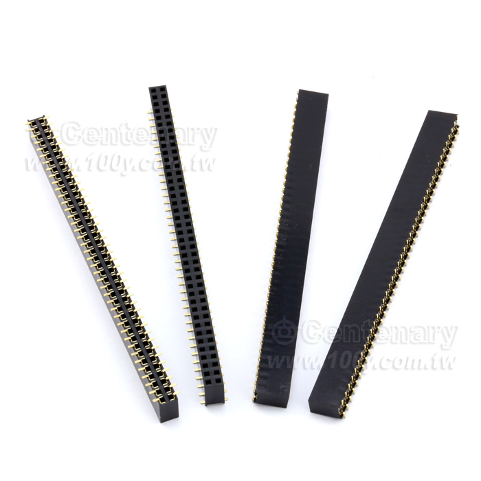 SMD 2*20雙排母座 P:2.54mm - 66039 Product Image
