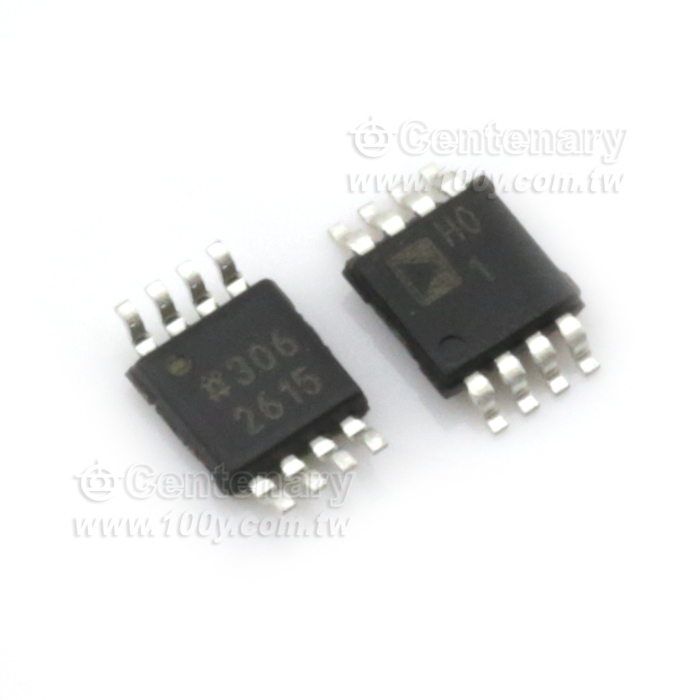 JFET Input Instrumentation Amplifier with Rail-to-Rail Output in MSOP Package - 68424 Product Image