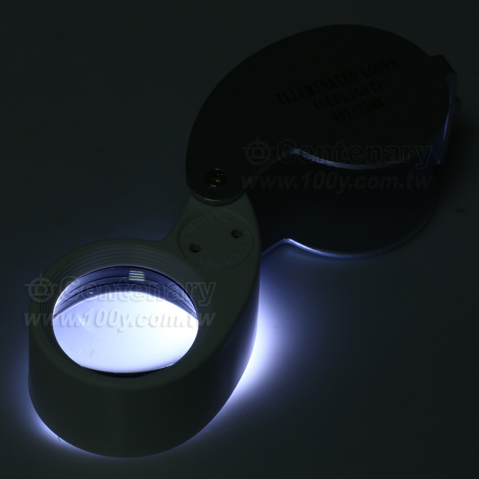 40倍 LED 帶燈放大鏡 - 83297 產品圖片