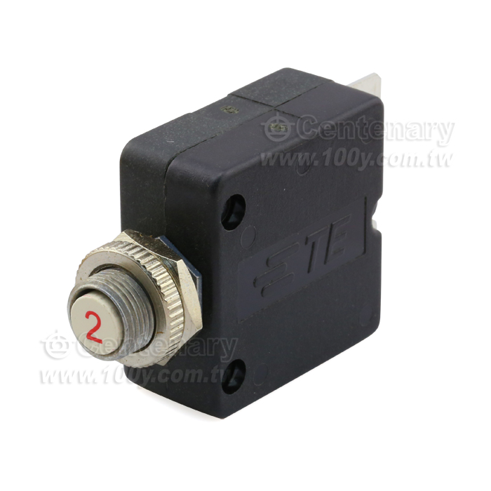 Tyco-P&B  W58 Series Push to Reset Only Thermal Circuit Breaker - 83302 Product Image