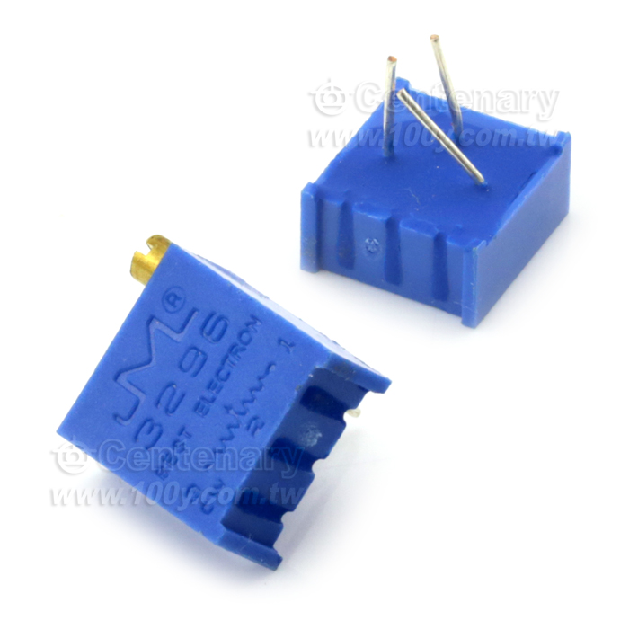 10Kohm 微調電阻 1/2W 25轉 - 64979 產品圖片