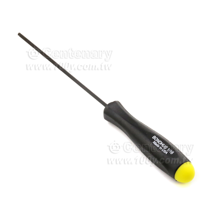 黑色起子型球型六角板手5/64" 英制 - 65507 產品圖片
