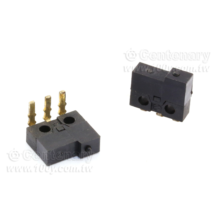 小微動開關0.5A/30VDC 右90° - 31651 產品圖片
