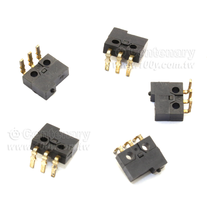 小微動開關0.5A/30VDC 左90° - 31650 產品圖片