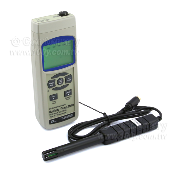 HUMIDITY/TEMP. METER, + TYPE K/J Temp. - 84184 Product Image