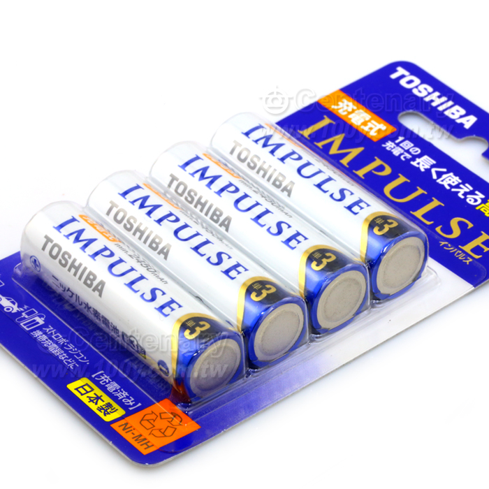 Toshiba Ni-MH Rechargeable Battery - 84666 Product Image