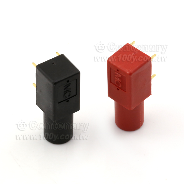 4mm 香蕉直角插座 紅 - 84841 產品圖片