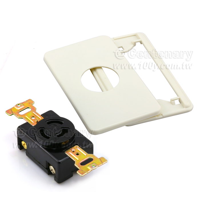 引掛式暗插座  3P 20A / 250V - 84923 產品圖片