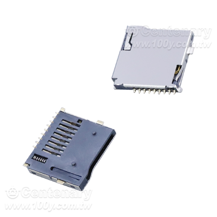 Micro SD Card Socket_Welding Type - 104554 Product Image