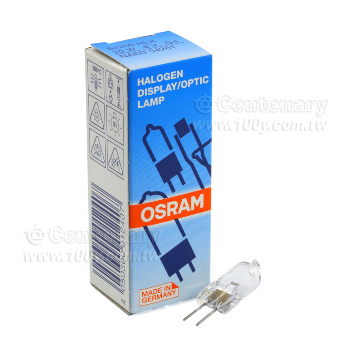 OSRAM_儀器用燈炮6V/20W - 2613 產品圖片