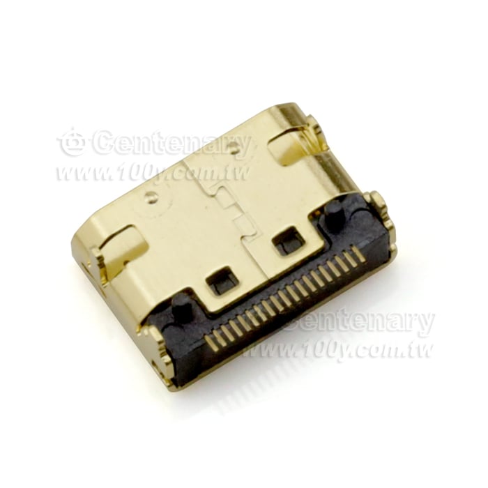 Mini HDMI FEMALE C TYPE  SMT 19P - 86910 產品圖片