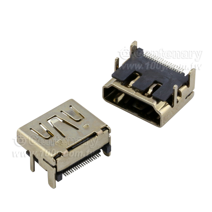 HDMI SMD母座19P - 104541 產品圖片