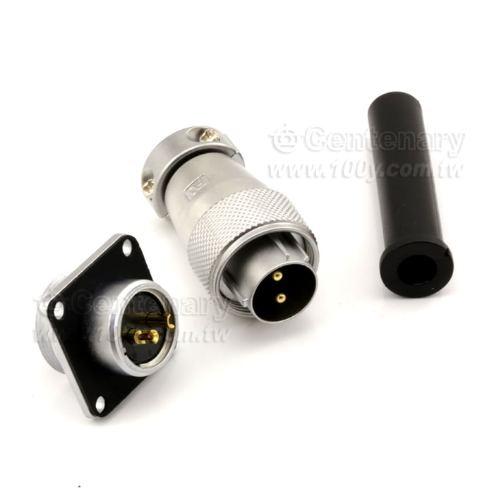 2P公頭 +2P母座 ψ20mm - 87228 產品圖片