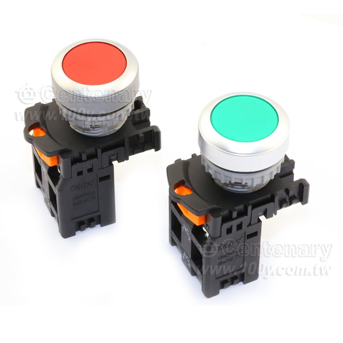 φ22mm Flat head Push Botton Switch - 87627 Product Image
