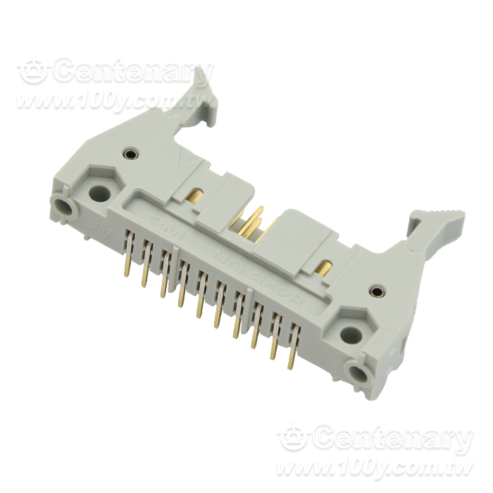 3M 20P Latch/Eject Header Right Angle - 88893 Product Image