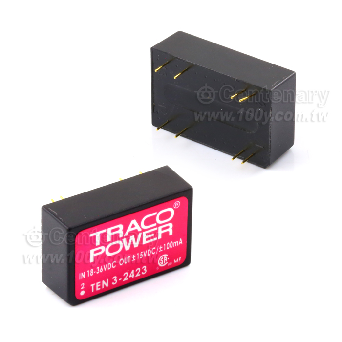3W Input:18-36VDC Output: ±15VDC - 115712 產品圖片