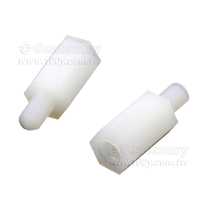Nylon Tapped Spacer - 92946 Product Image