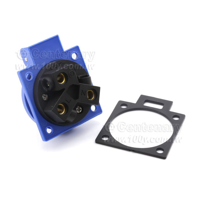 3 Pin single phase Socket - 90275 Product Image