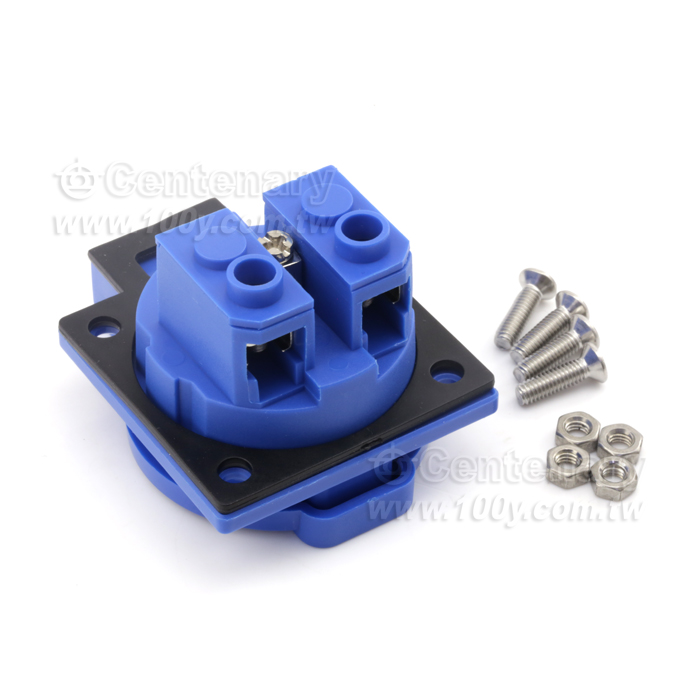 IP44 16A 2極 歐式插座 - 90277 產品圖片