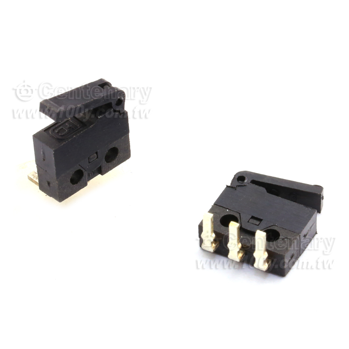 小微動0.3A/6VDC 腳右彎90°(ROHS) - 90767 產品圖片